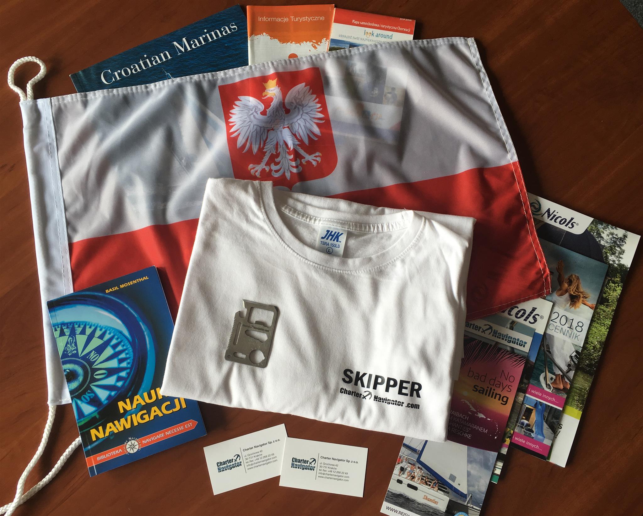 Skipper package on Charter Navigator cruises